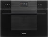 Smeg Combi Microwave SO4102M1B3 - Black