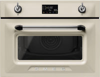 Smeg Combi Microwave SO4902M1P - Cream
