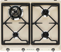 Smeg Gas Hob SR964PGH - Cream