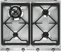 Smeg Gas Hob SR964XGH - Stainless Steel