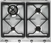 Smeg Gas Hob SR964XGH - Stainless Steel