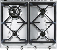 Smeg Gas Hob SRV564GH3 - Stainless Steel