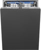 Smeg Built In 60 Cm Dishwasher Fully ST323PM - Fully Integrated