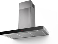 Faber Chimney Hood STILO-GLASS-SMART-A60 - Stainless Steel / Black Glass