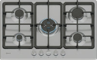 NEFF Gas Hob T27GKQ8N0 - Stainless Steel