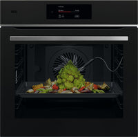 AEG Single Oven Electric TE7PB731AT - Matt Black / Steel