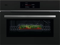AEG Combi Microwave TK8NK721T - Matt Black / Steel