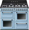 Smeg Range Cooker Dual Fuel TR4110AZ - Pastel Blue