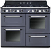 Smeg Range Cooker Dual Fuel TR4110GR - Slate Grey