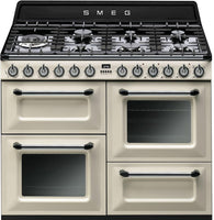 Smeg Range Cooker Dual Fuel TR4110P1 - Cream