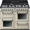 Smeg Range Cooker Dual Fuel TR4110P1 - Cream