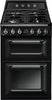 Smeg Slot In Cooker Dual Fuel TR62BL - Black