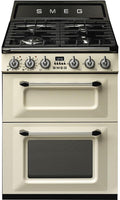 Smeg Slot In Cooker Dual Fuel TR62P - Cream