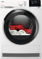 AEG Freestanding Condenser Tumble Dryer Heat Pump TR718L4B - White