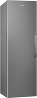 Smeg Freestanding Upright Freezer Frost Free UKFF18EN2HX - Stainless Steel