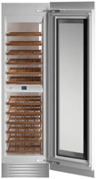 Bertazzoni Built In Wine Cooler WC605BRP2T - Fully Integrated