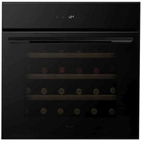 Caple Built In Wine Cooler WC6100BG - Black Glass