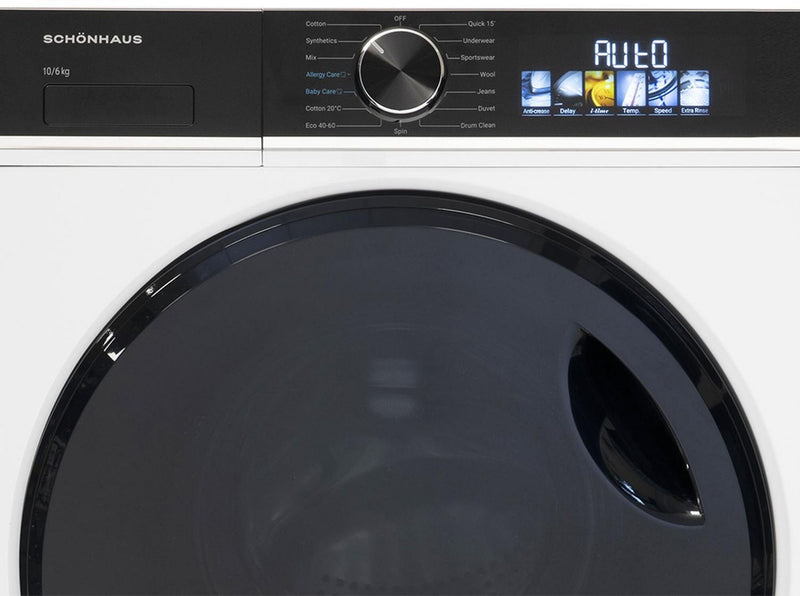 Schonhaus Freestanding Washer Dryer WDSF0110614AW - White