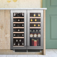 Caple Built In Wine Cooler WI6234 - Stainless Steel