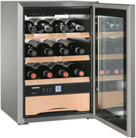 Liebherr Freestanding Wine Cooler WKES653 - Steel / Glass Door