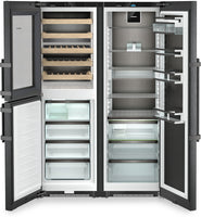 Liebherr Freestanding Fridge Freezer Frost Free XRCBS5295 - Black Steel